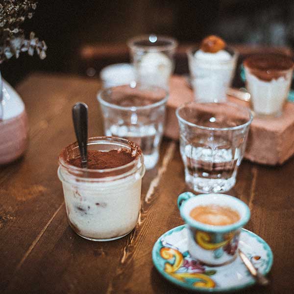 Desserts Desserts Vincenzo, tiramisù, caffè